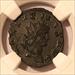 Roman Empire Gallienus AD 253-268 BI Double Denarius Zoo Series - Gazelle XF NGC