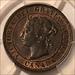 Canada Victoria 1901 Large Cent MS63 BN PCGS GSH