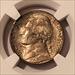 1944 S/S Jefferson Silver Nickel RPM VP-001 MS65 NGC Toned Fivaz Signed