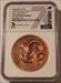 Mongolia 2022 250 Tugrik Magnificent Ram Copper UHR PF70 UC NGC Low Mintage