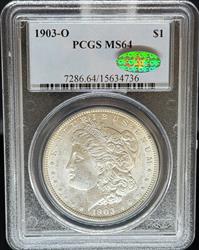 1903-O Morgan Dollar MS64 PCGS CAC