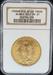 1908 NM $20 St Gaudens Well's Fargo MS67 NGC