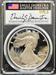 2021-W Silver Eagle T2 First Day Issue PR70DCAM PCGS Black Core