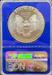 2016 Silver Eagle MS70 NGC FDI 30th Anniversary Blue Core