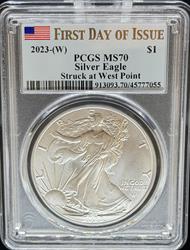 2023-W Silver Eagle MS70 PCGS FDI