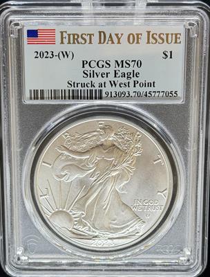 2023-W Silver Eagle MS70 PCGS FDI