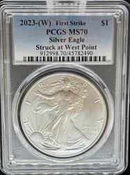 2023-W Silver Eagle MS70 PCGS First Strike