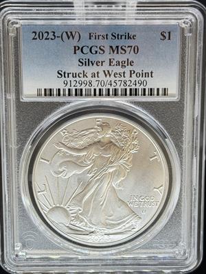 2023-W Silver Eagle MS70 PCGS First Strike