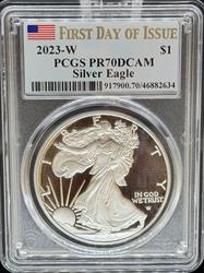 2023-W Silver Eagle PR70DCAM PCGS FDI