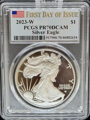 2023-W Silver Eagle PR70DCAM PCGS FDI
