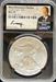 2020 Silver Eagle MS70 NGC Ed Moy Signed Black Core