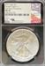 2021 Silver Eagle T1 Last Day Production MS70 NGC Black Core