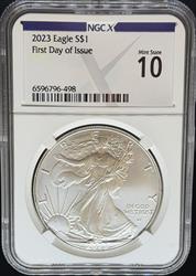 2023 Silver Eagle MS10 NGCX NGC FDI