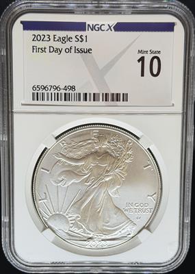 2023 Silver Eagle MS10 NGCX NGC FDI