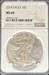 2014 Silver Eagle MS69 NGC