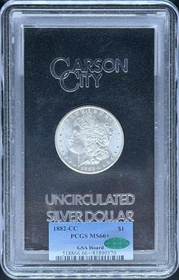 1882-CC GSA Morgan Dollar MS66+ PCGS CAC