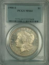 1900-S Morgan Dollar MS64 PCGS