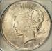 1921 HR Peace Dollar MS63 CACG