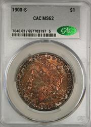 1900-S Morgan Dollar MS62 CACG