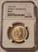 1946 D Booker T Washington Commemorative Silver Half Dollar MS66 NGC Toning