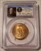 2008 John Q Adams Presidential Dollar Missing Edge Lettering Error SP66 PCGS SF Portrait Label