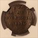 Italy Papal States - Gubbio Pius VI 1796 2 1/2 Baiocchi XF40 BN NGC