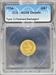 1854 T2 Gold Dollar AU58 Details ICG