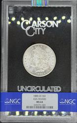1885-CC GSA Morgan Dollar MS64 NGC
