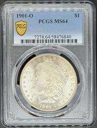 1901-O Morgan Dollar MS64 PCGS