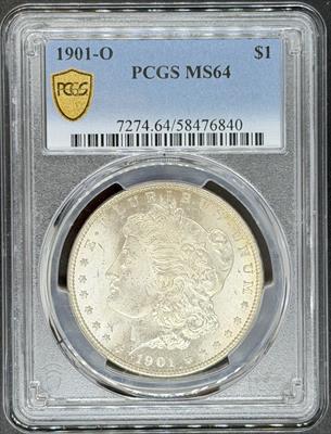 1901-O Morgan Dollar MS64 PCGS
