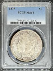 1879 Morgan Dollar MS64 PCGS