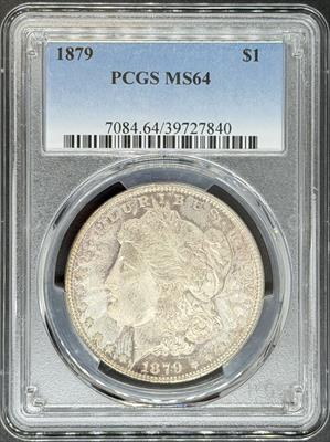 1879 Morgan Dollar MS64 PCGS