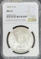 1879-S Morgan Dollar MS67 NGC