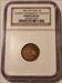 Civil War Token 1863 Albion MI Commercial College F-025-1B R9 MS63 NGC Toned