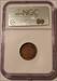 Civil War Token 1863 Albion MI Commercial College F-025-1B R9 MS63 NGC Toned