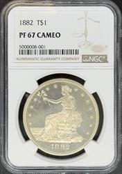 1882 Trade Dollar PF67CAM NGC