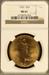 1922 $20 St Gaudens MS61 NGC