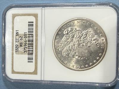 1889-CC Morgan Dollar MS62 NGC