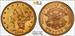1864 $20 Liberty AU58 PCGS