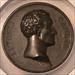 Italy c 1817 (Undated) Bronze Medal of Antonio Canova - Venice by Putinati MS61 BN NGC