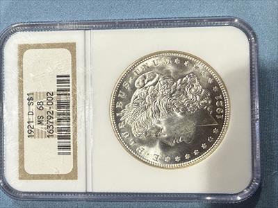 1921-D Morgan Dollar MS68 NGC