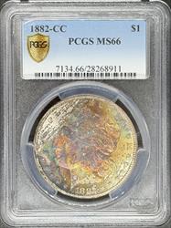 1882-CC Morgan Dollar MS66 PCGS