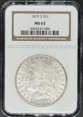 1879-S Morgan Dollar MS63 NGC