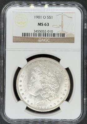 1901-O Morgan Dollar MS63 NGC