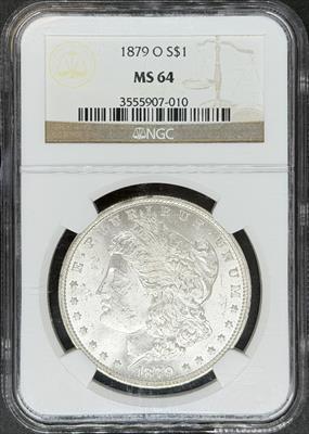 1879-O Morgan Dollar MS64 NGC