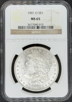 1901-O Morgan Dollar MS65 NGC