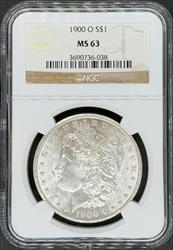 1900-O Morgan Dollar MS63 NGC