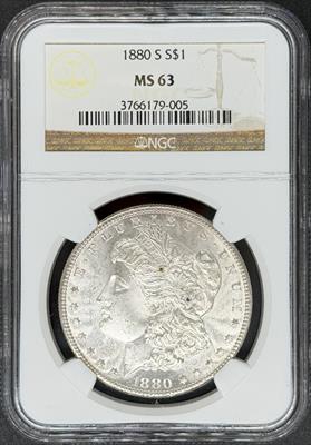 1880-S Morgan Dollar MS63 NGC
