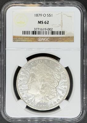 1879-O Morgan Dollar MS62 NGC
