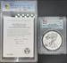 2019-S Enhanced Silver Eagle Reverse PR70 PCGS with COA